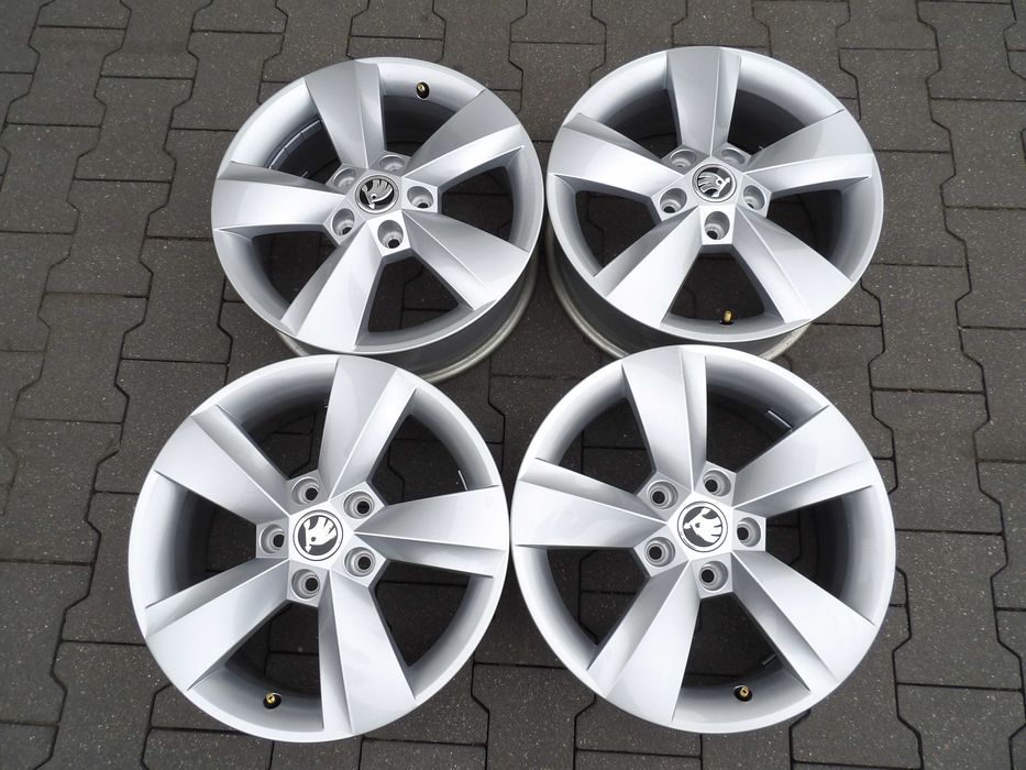 felgi aluminiowe 16 skoda 5x112 nowe