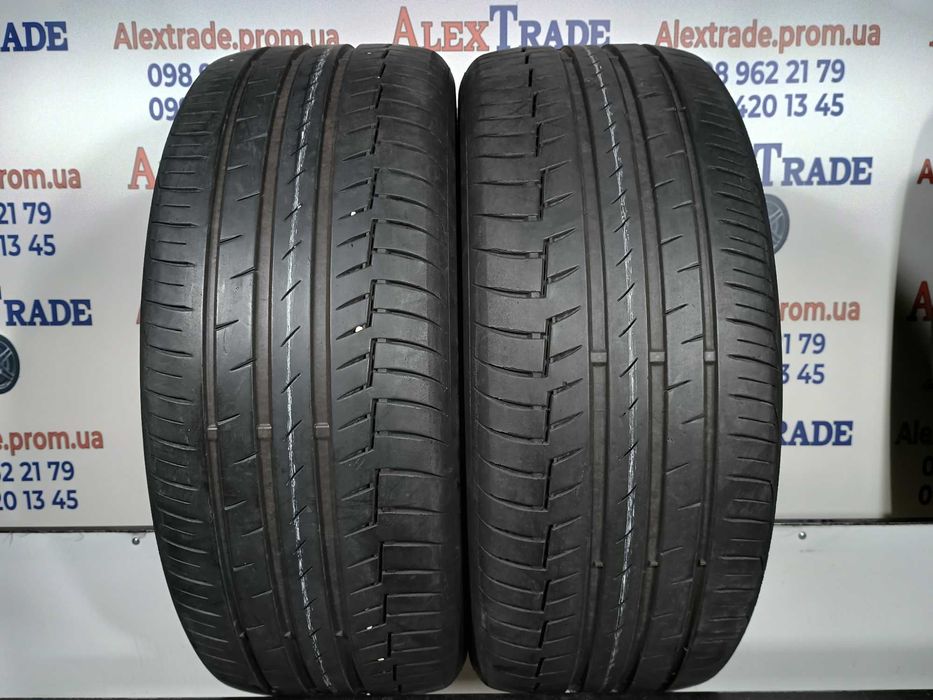 2 шт. 235/45 R18 Continental PremiumContact 6 літні шини вживані,