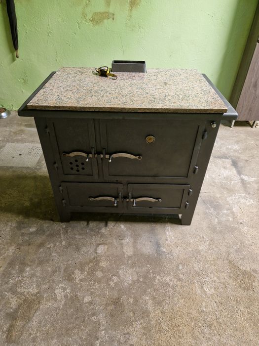 Fogao a lenha com forno