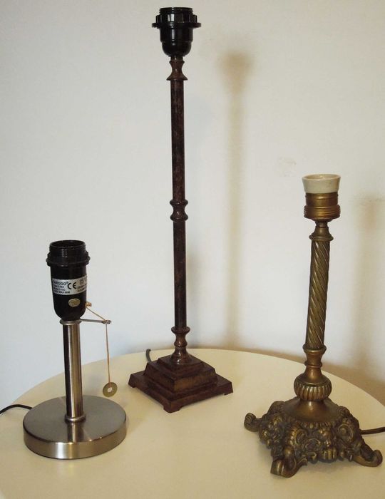 Vários candeeiros vintage - vários preços desde 15€