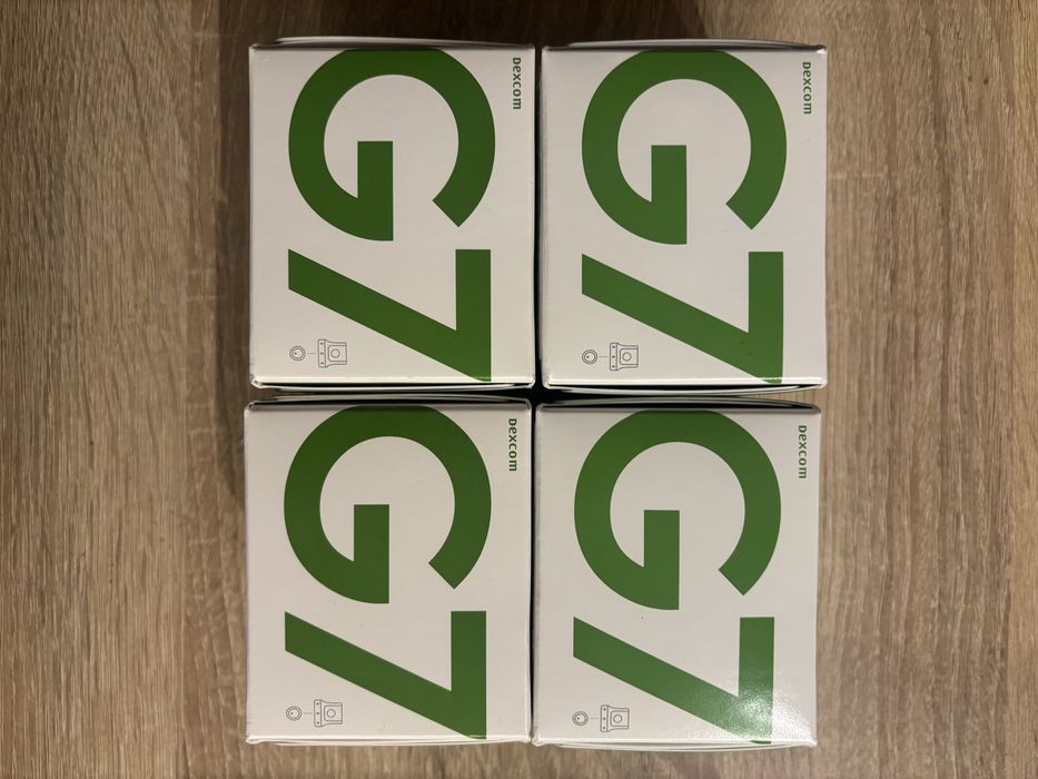 4 nowe sensory Dexcom G7