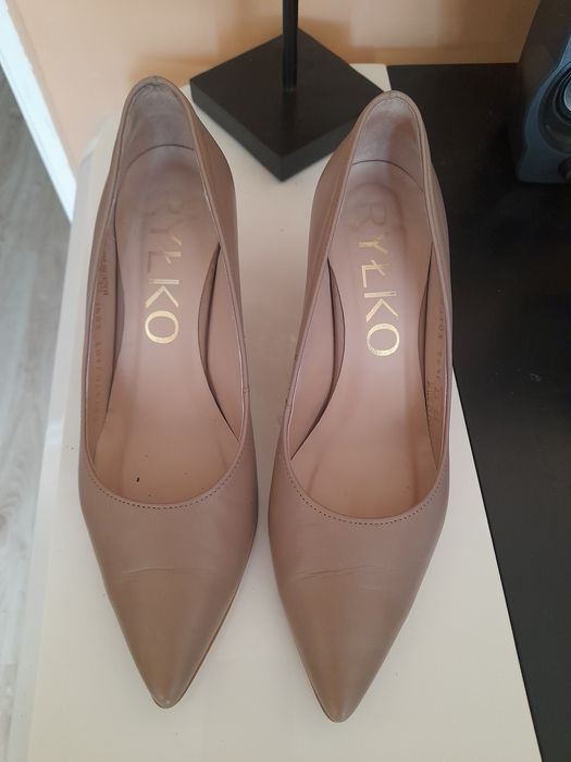 Damskie buty Ryłko rozmiar 38,5 skóra szpilki