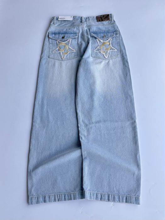 Широкі Джинси Bershka Super Baggy Бершка Супер Беггі Скейтер Баггі