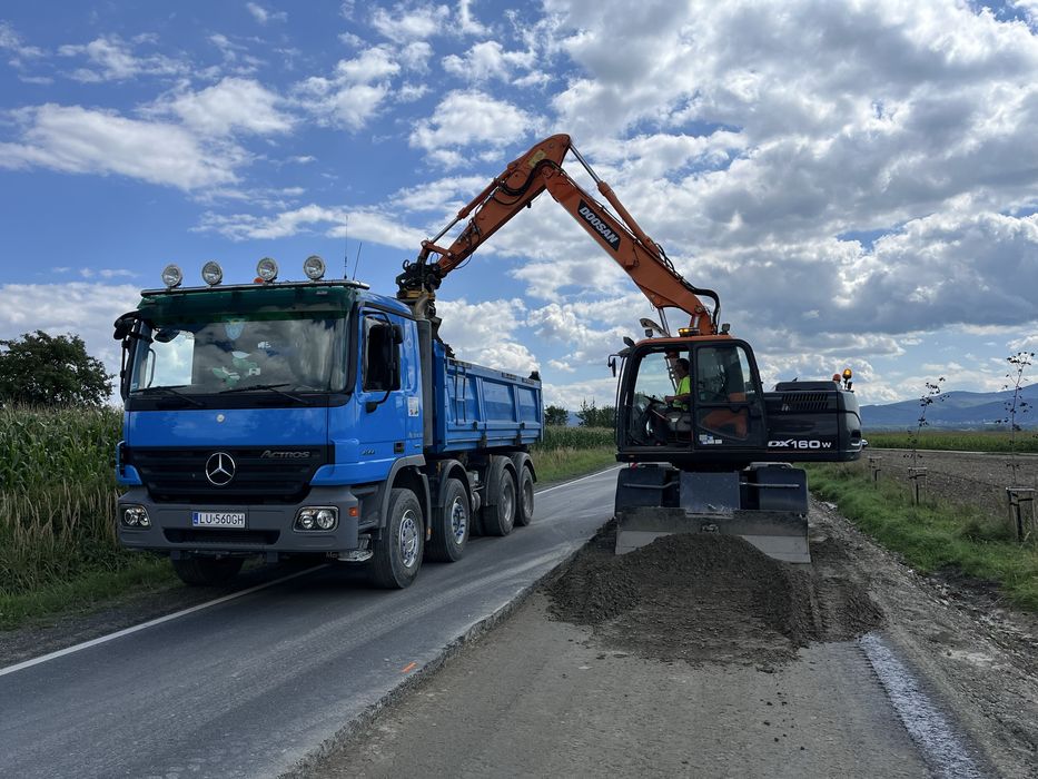 Kruszywo Prace  ziemne, usuługi wywrotką, wykopy,