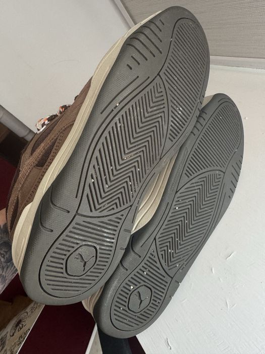 Кросівки пума puma коричневі шоколадні