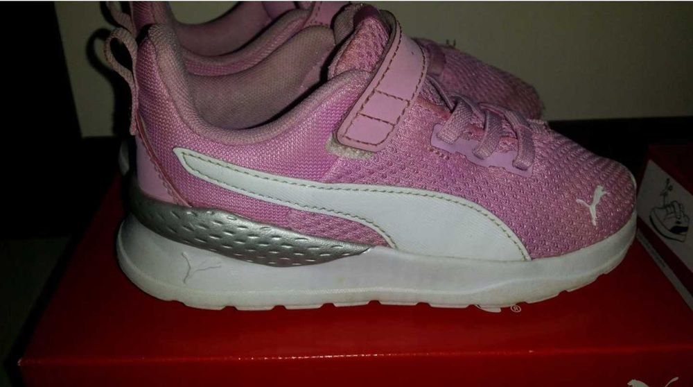 różowe PUMA 26 dziewczynka