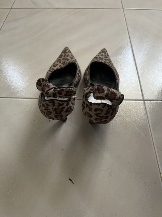 Sapatos padrão leopardo T.38
