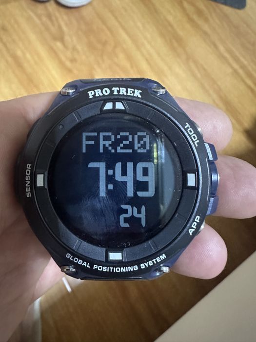 Casio pro-trek GPS NOVO