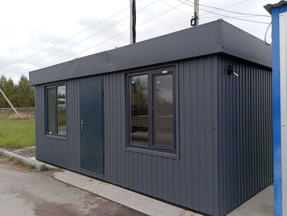 Битовка, будівельний вагончик, модульний будинок, бытовка, блок пост