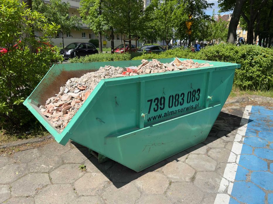 Kontenery na ODPADY śmieci gruz - Luboń Komorniki