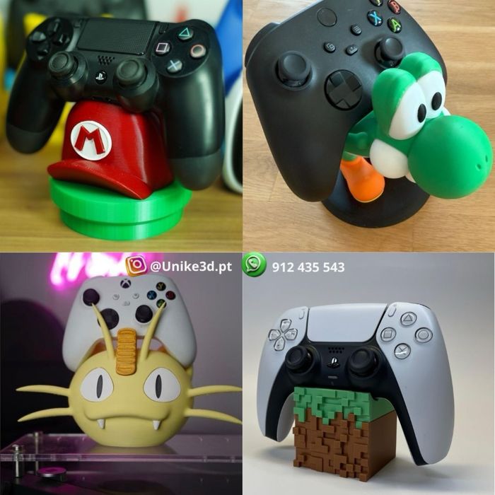 Suporte para comandos ps5, ps4, ps3