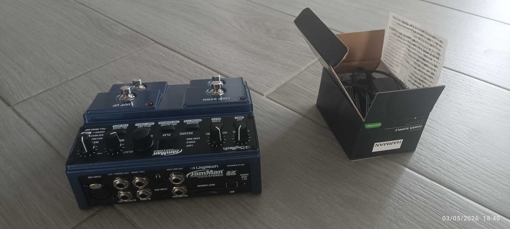 Digitech Jamman Stereo Looper/Phrase Sampler NOVO