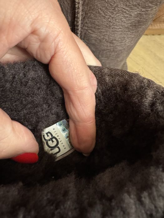 Женские сапоги ugg classic бежевые и коричневые размер 39