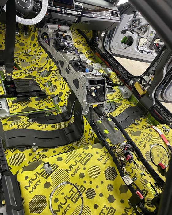 Віброізоляція Шумоізоляція багатошарова MultiMat PRO 5.5мм (700×500мм)