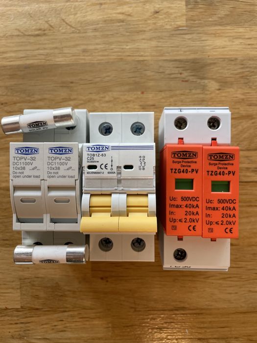 Комплект захисту СЕС напруга ПЗІП 500/600/800/1000