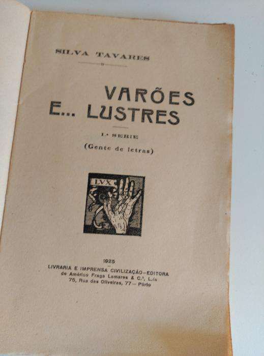 Varões e... Lustres, de Silva Tavares