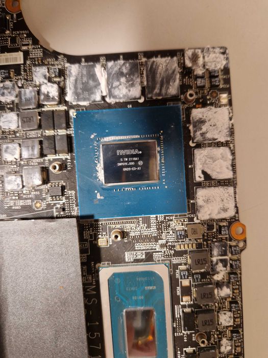 Msi creator ms-15711 плата неробоча
