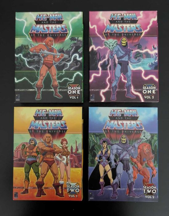 He-Man and the Masters of the Universe - Complete Series 1 & 2 - 24 DVD - Digipak