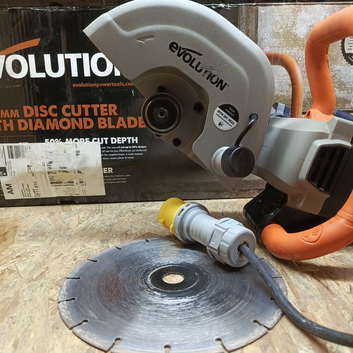 110v. Przecinarka do betonu Evolution R230 DCT