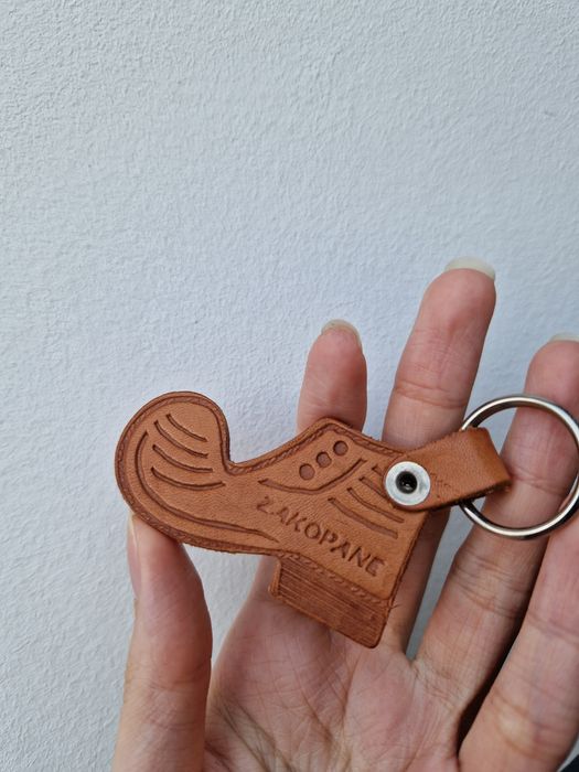 Skórzany brelok pamiątka Zakopane