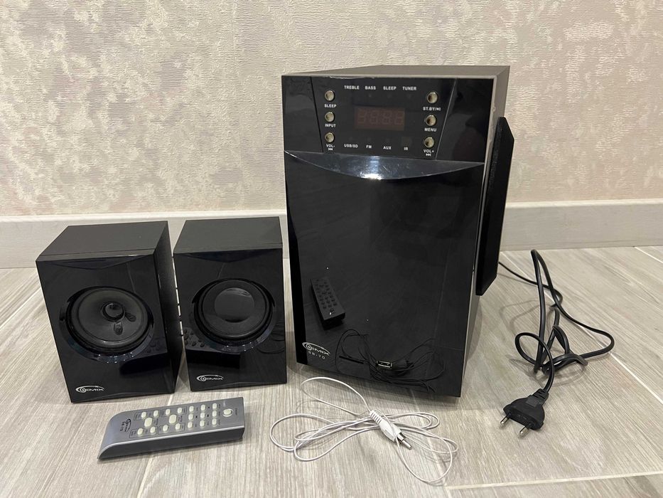 Акустична аудіо система Gemix SB - 70 колонки та сабуфер