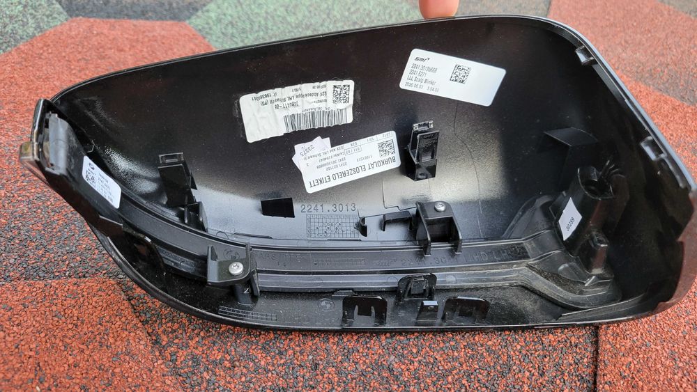 Накладка зеркала,  bmw 3 g20, g21, g28
