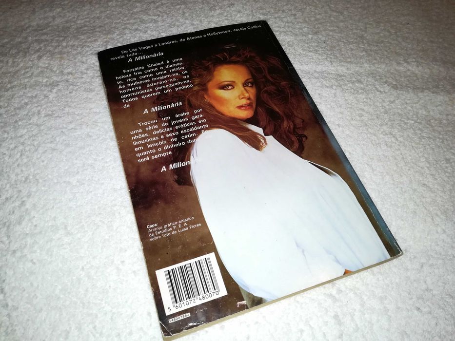 a milionária (jackie collins) 1988 livro