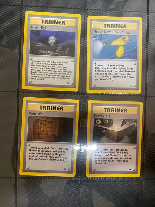 Lote cartas Pokémon New Discovery