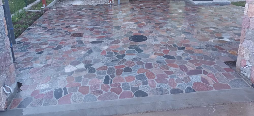 Kamień polny"piętki" płomieniowane