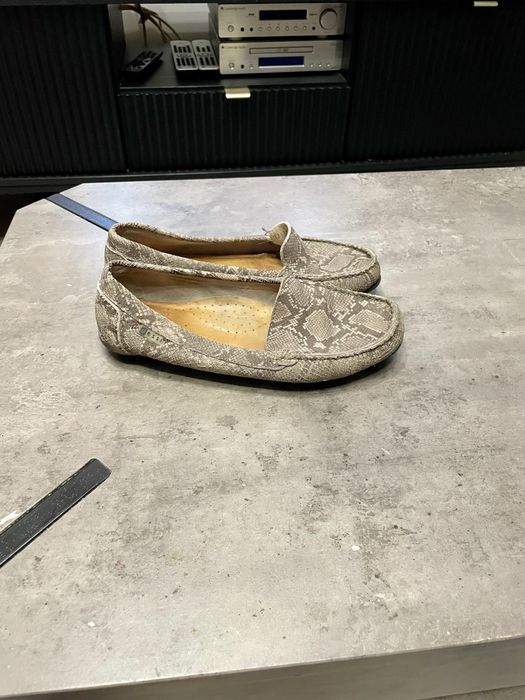 Mokasyny damskie Nessi rozmiar 40 print zwierzęcy