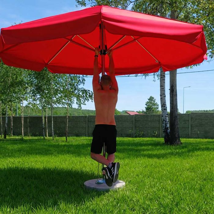 Parasol Ogrodowy Duzy PRODUCENT 3m 3,5m 4m 4,5m POLSKI PRODUKT