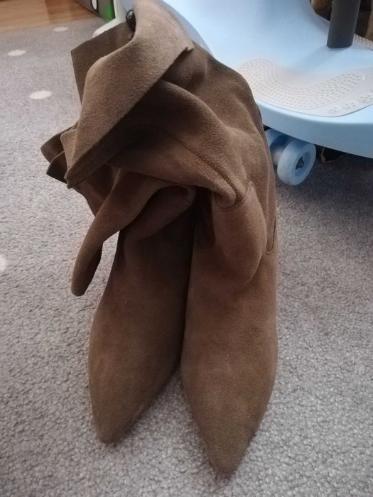 Botki Mohito skóra zamsz rozmiar 41 Nowe