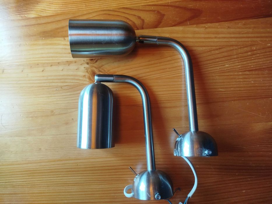 metalowe kinkiety ścienne Ikea