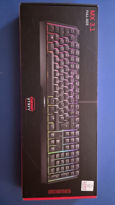 CHERRY XTRFY MX 3.1 PT | Teclado Mecânico | Novo Selado e Garantia