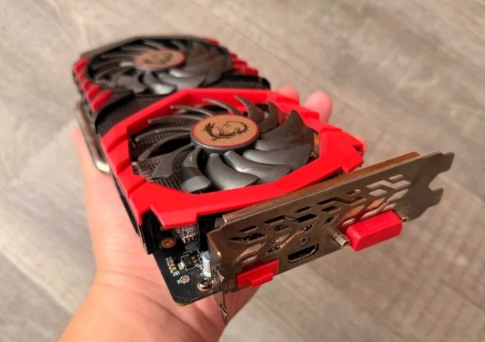 rtx 1050 ti msi (не роботает)