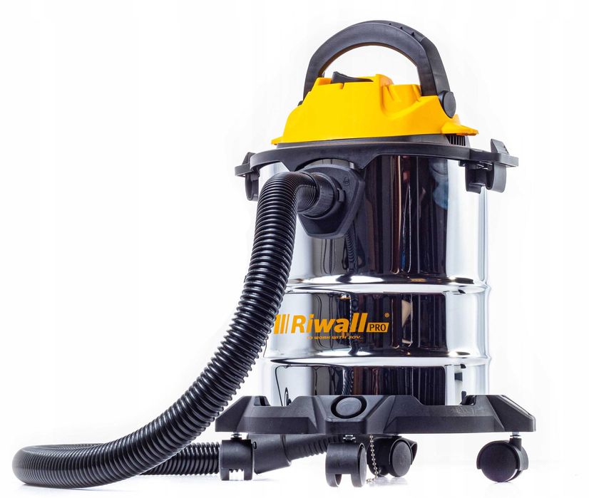 ODKURZACZ przemysłowy bezworkowy RIWALL na sucho mokro MOCNY