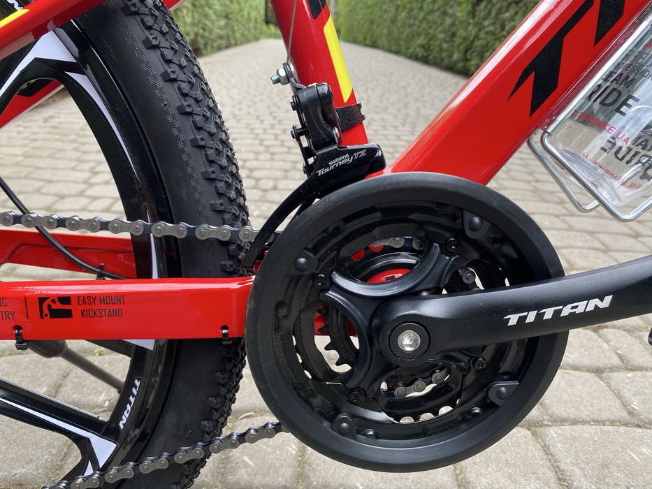 Дитячий велосипед Titan Mars 24 Red