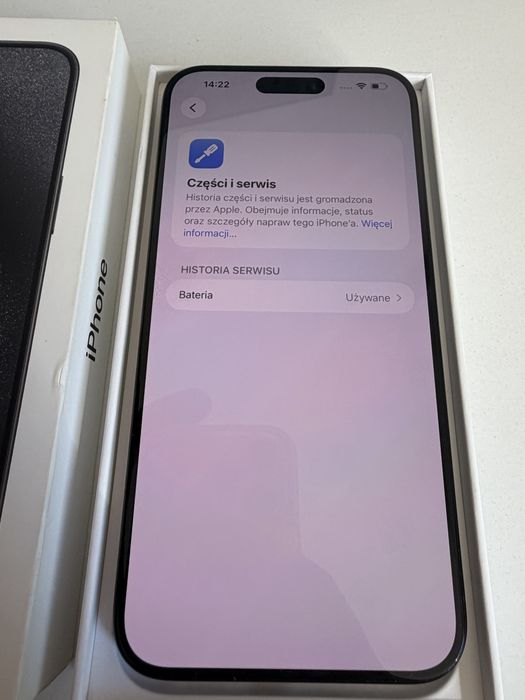 Batetia 100% iPhone 15 Pro Max 256gb Black Titanium