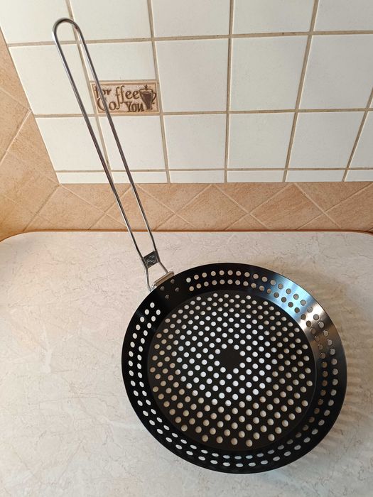 Nowa składana patelnia grillowa ruszt