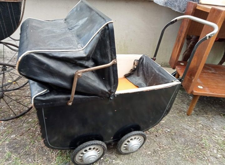 Stare wózki wózek XIX/XXw. Oryginały Antyki. Sygnowane