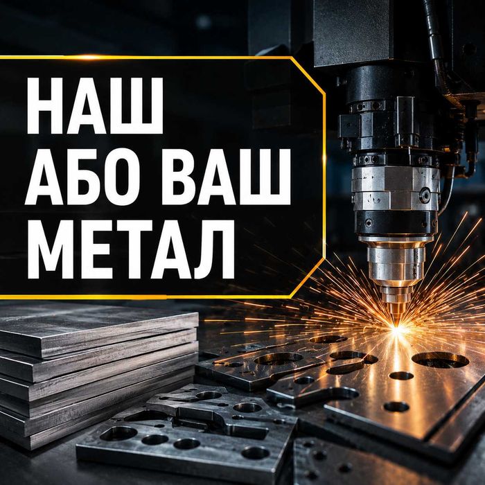 Лазерне різання металу та труб | Лазер 6 кВт | Сталь до 20 мм