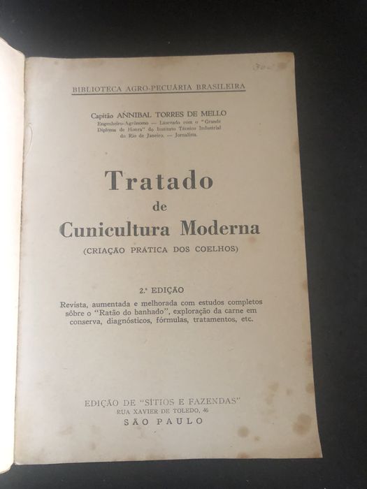 Tratado de Cunicultura Moderna
