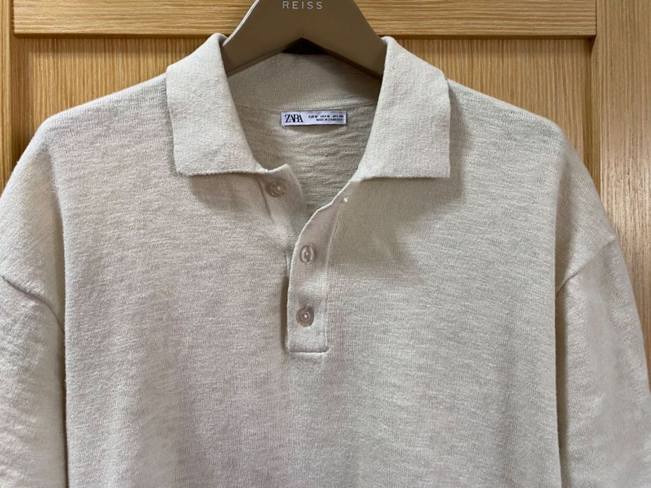 ZARA Рубашка Поло футболка hm