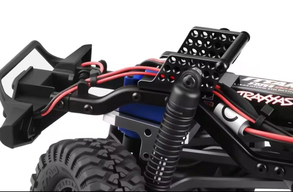 Aluminiowe wieże amortyzatorów do modelu rc 1:18 TRX4M  czarne