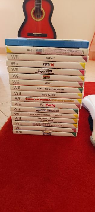 Consola Wii e assessorios