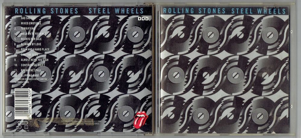 CD Rolling Stones - Steel Wheels 1989