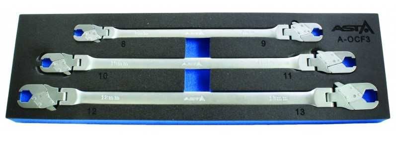 JOGO DE CHAVES BOCAS ARTICULADAS- SATRA REF: A-OCF3