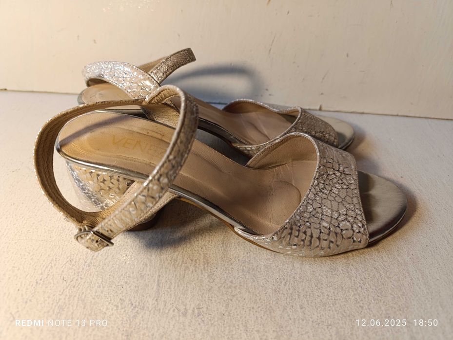 sandały skórzane Venezia
