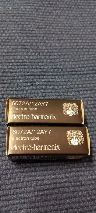 Par de válvulas 12AY7/ 6072A Electro-harmonix