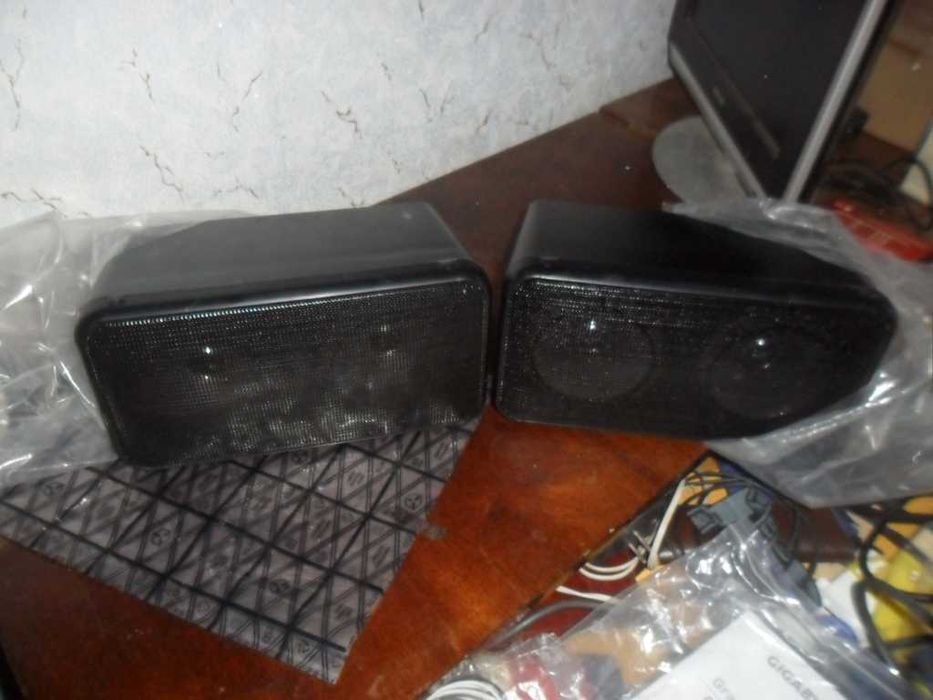 Новый усилитель INTER-PA935 для радиоузла моно и новые колонки разные